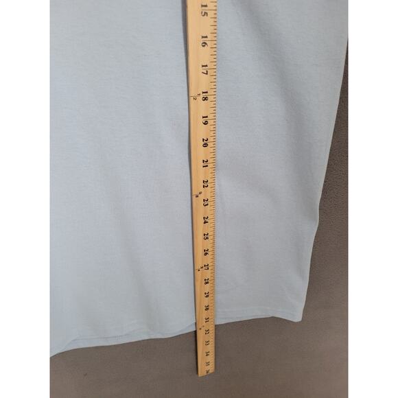 9TH LIFE Wanted Mens Tee Light Blue Short Sleeve T-Shirt XXL - Picture 4 of 9